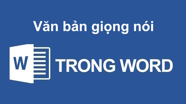 Cách nhập văn bản Word bằng giọng nói